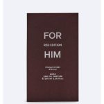 100ML (3.38 FL. OZ). ZARA FOR HIM RED EDITION EAU DE PARFUM