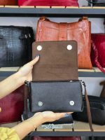 کیف زنانه چرم طبیعی مشکی | کد 671-S - تصویر 2