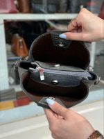 کیف زنانه چرم طبیعی طوسی | کد 697-S - تصویر 4