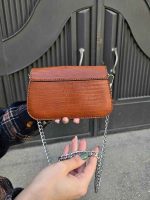 کیف زنانه چرم طبیعی نارنجی | متفاوت و ماندگار - تصویر 3