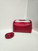 کیف چرم زنانه قرمز فلوتر