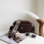 کیف کوچک دوشی جلو جیب رنگ قهوه ای
