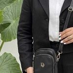 کیف دوشی موبایلی رنگ مشکی