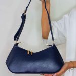 کیف دوشی قایقی رنگ سورمه ای